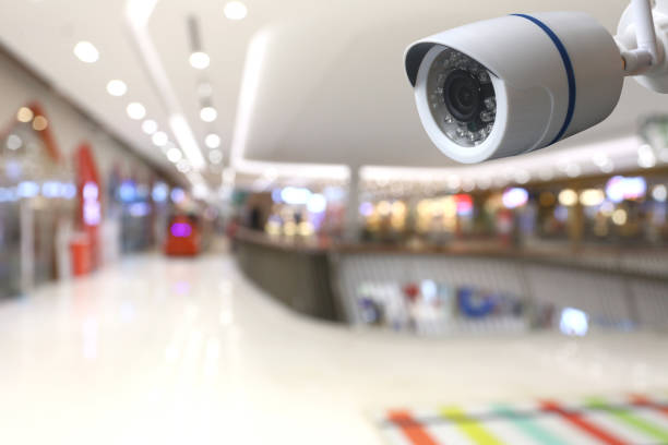 istock CCTV tool in Shopping mall Equipment for security systems. 2164593002