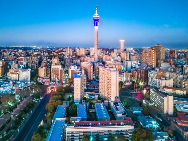 istock Hillbrow Johannesburg Evening Cityscape 2164594835
