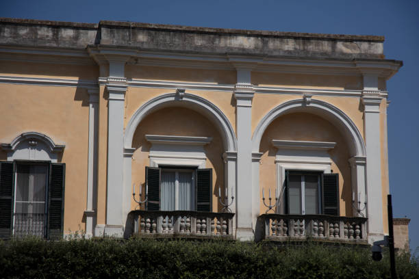 view towards Campolimpido near Rome