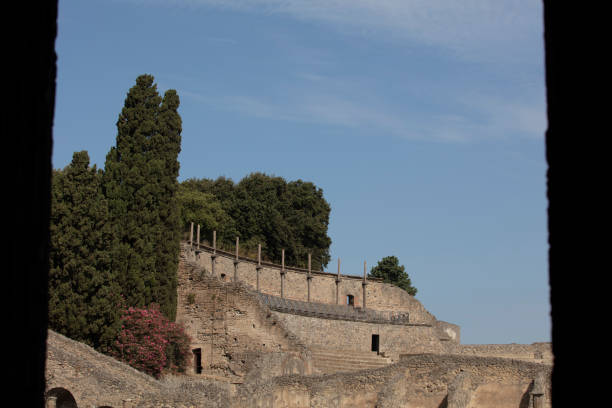 Pompeii ancient ruins, italy