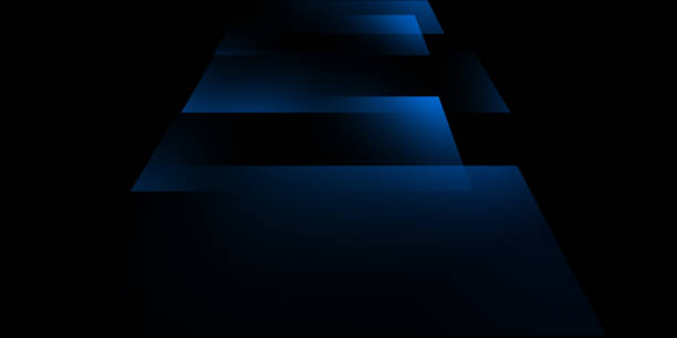 istock Modern blue square tech corporate abstract technology background. Abstract graphic design banner pattern presentation background web template 2164604986
