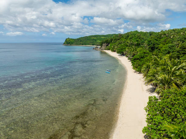 istock Sandy Beach in Santa Fe, Tablas, Romblon. Philippines. 2164625285