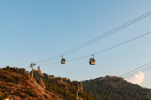 istock Cable car in Alanya. Alanya Teleferik. 2164626542