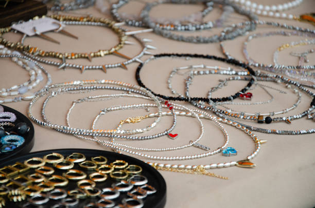 istock Handmade designer jewelry for sale 2164627562