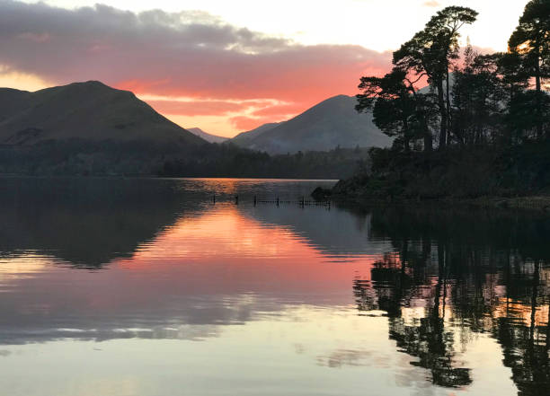 istock Sunset over Derwentwater Cumbria. 2164628311