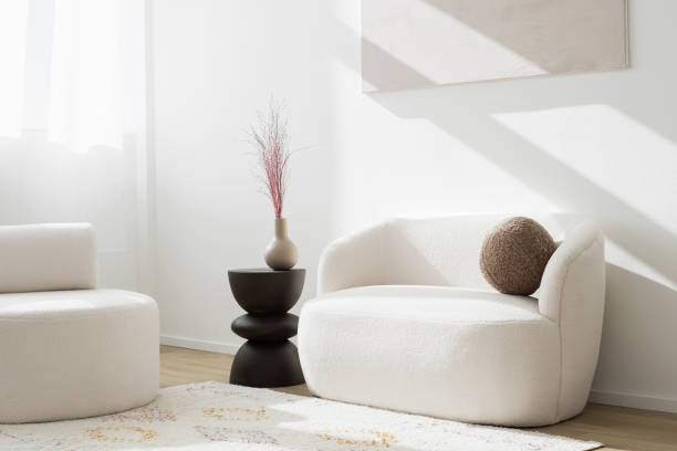 istock Modern interior design. Sofa in a living room 2164629253