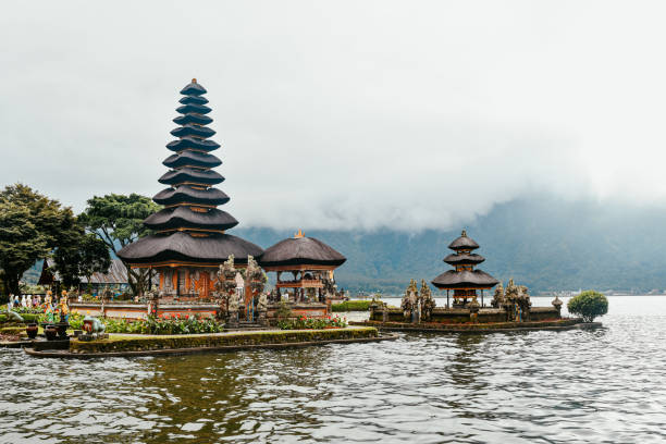 istock Temple on the water 2164649630
