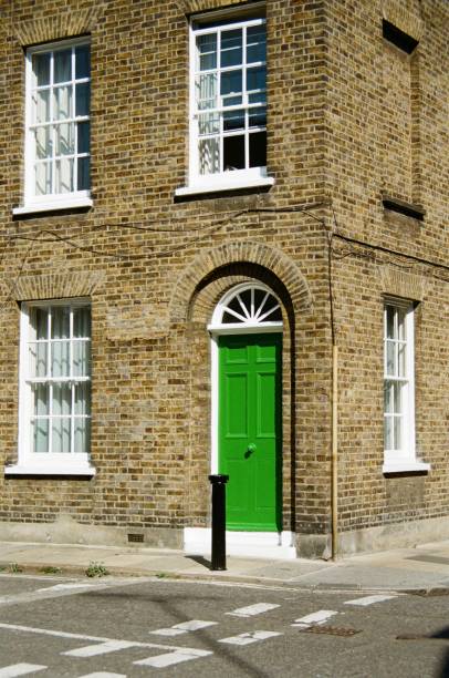istock Bright Entrance: The Green Door 2164650838