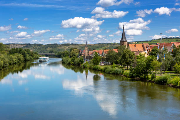 Karlstadt, River Main, Germany