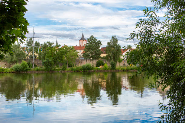 Karlstadt, River Main, Germany
