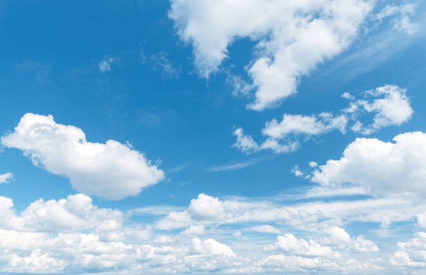 istock Scenic view of the sky with clouds 2164653262