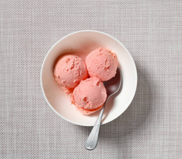 istock pink strawberry ice cream 2164654455