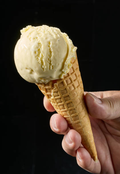 istock close up of vanilla ice cream 2164654470