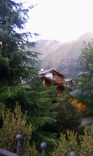 istock Scenic mountain village 2164657639