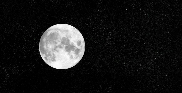Close up full moon