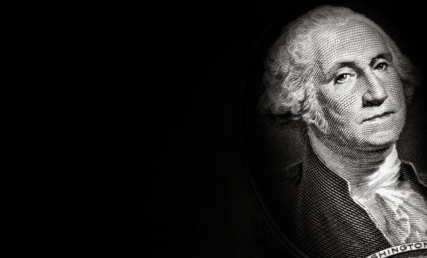 istock Close up American one dollar background 2164661638