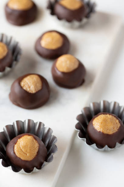 istock Buckeye Chocolate and Peanut Butter Candies / Chocolates 2164665876