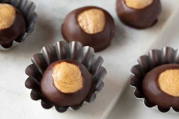 istock Buckeye Chocolate and Peanut Butter Candies / Chocolates 2164666540