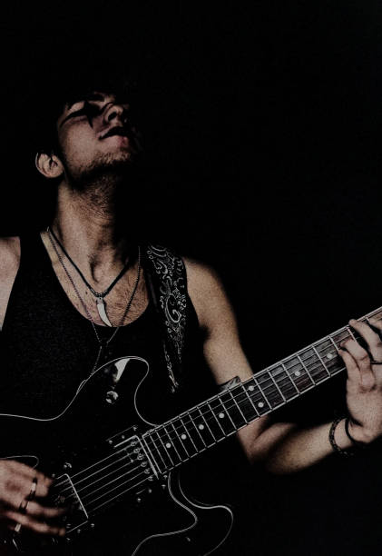 istock The rock musician. 2164667156