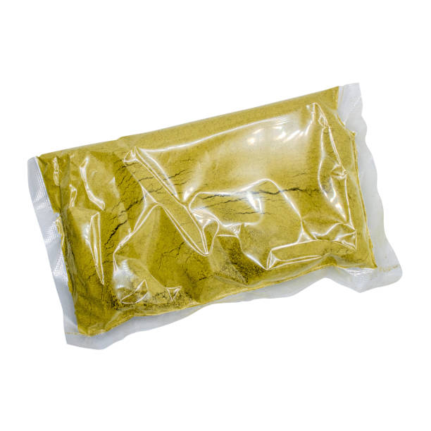 istock Henna for hair in package. Isolated object on white background 2164670460