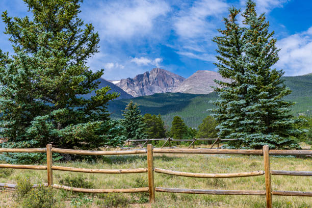 Scenic view of Colorado's landscape with mountains and clear skies