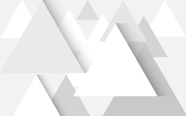 istock abstract background Geometric white Triangle and white lines,used in graphic illustration work media or others ,2d  illustration 2164674353