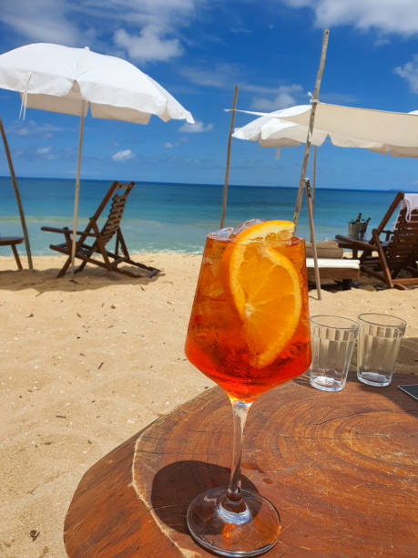 istock Aperol and the beach. Ubatuba, Brazil 2164675774