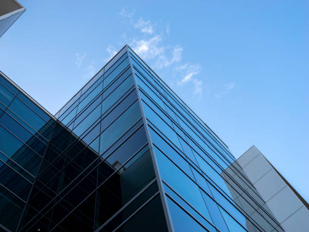 istock Office building exterior abstract view 2164681487