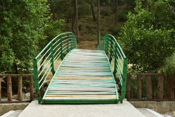 Wood and Metal bridge