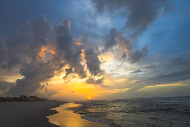 istock Sunrise at Surf City Beach 2164692569