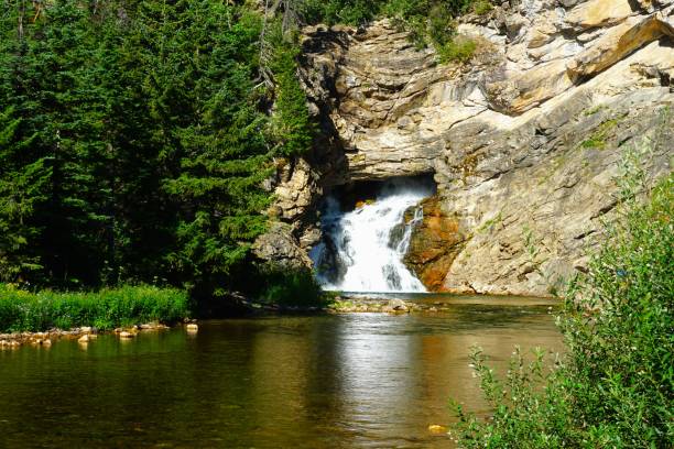 istock Running Eagle Falls Glacier National Park Montana 2164712007