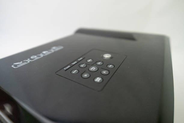 istock Video, gaming, film and multimedia projector that also works on computers 2164714347