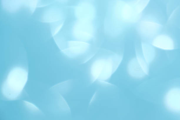 istock Abstract blue festive christmas background with bokeh. 2164714501