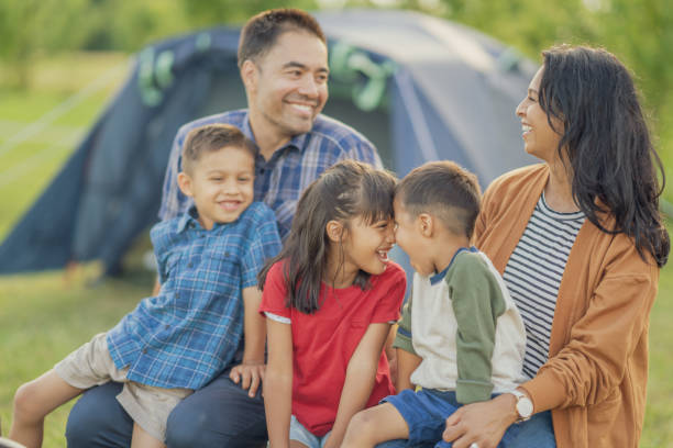 istock Family Camping 2164719802