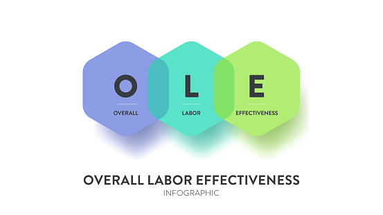 Labor Quality Example Ole Overall Labor Effectiveness Infographic Diagram Chart Banner ...