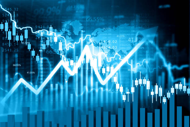 istock Stock market trading graph analysis 2164744930