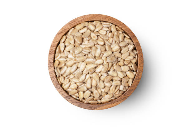 Sunflower seed stock photo