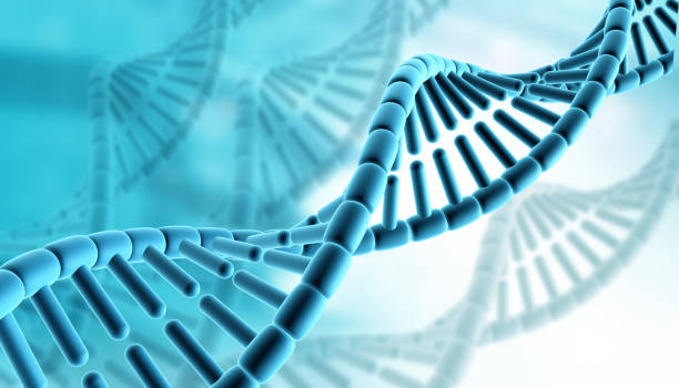 istock DNA strand on scientific background 2164746054