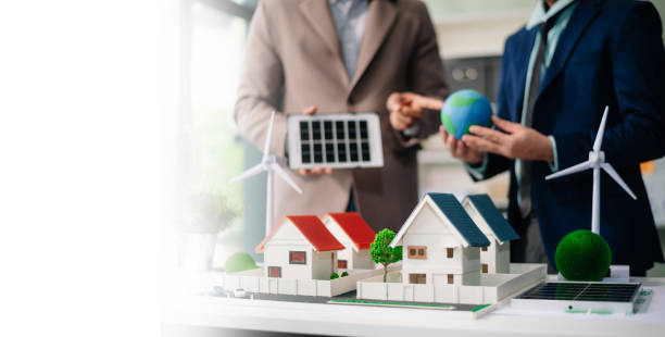 istock Business team people planning hand using laptop for working technology and business Net zero and carbon neutral concept.NET ZERO 2164747828
