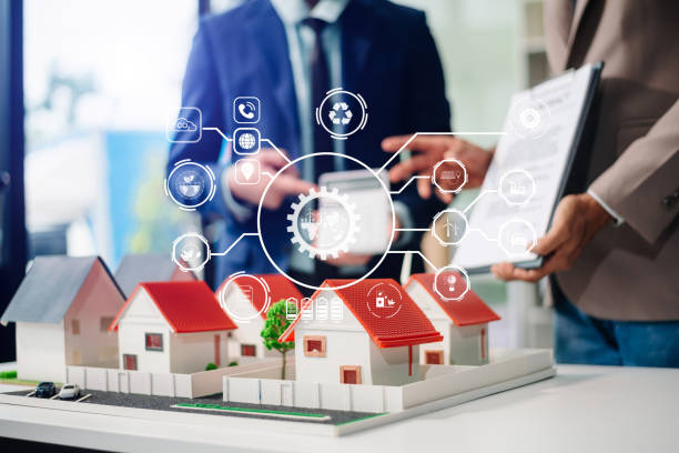 istock Business team people planning hand using laptop for working technology and business Net zero and carbon neutral concept.NET ZERO 2164747867