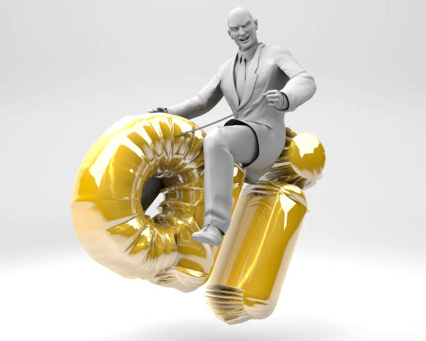 When will the rapidly developing artificial intelligence technology bubble burst due to excessive manipulation? Time will tell. / You can see the animation movie of this image from my iStock video portfolio. Video number: 2164356292