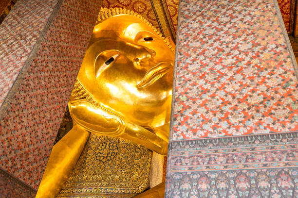 istock The Reclining Buddha image of Wat Pho. 2164753774