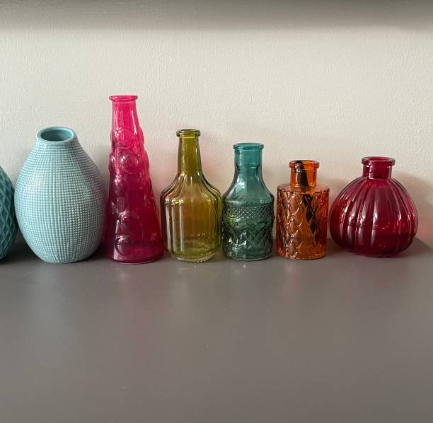 istock Glass bottles colours themes art 2164754037