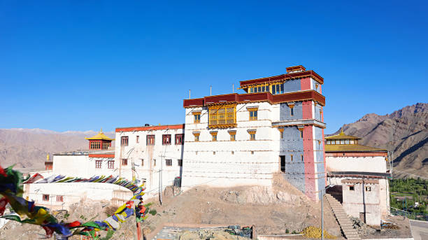 istock Backside view of Matho Monastery, Leh, Ladakh, India. 2164758218