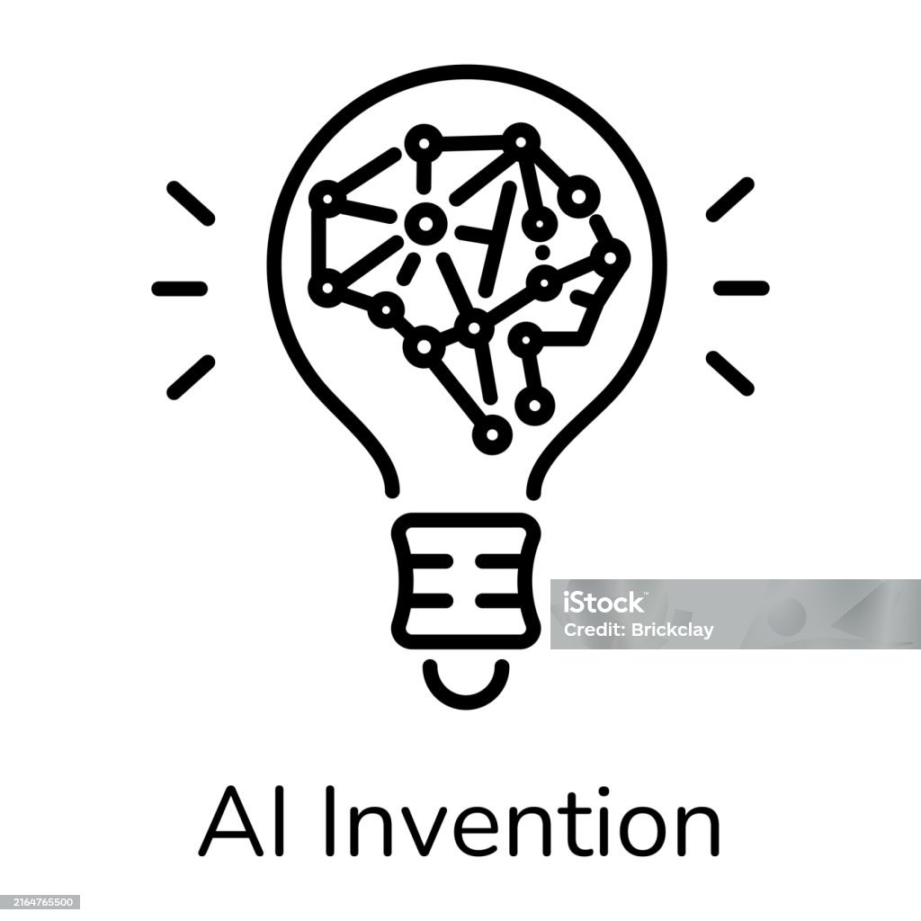 Ai Inventions Icon Ai Invention Stock Illustration - Download Image Now - Artificial ...