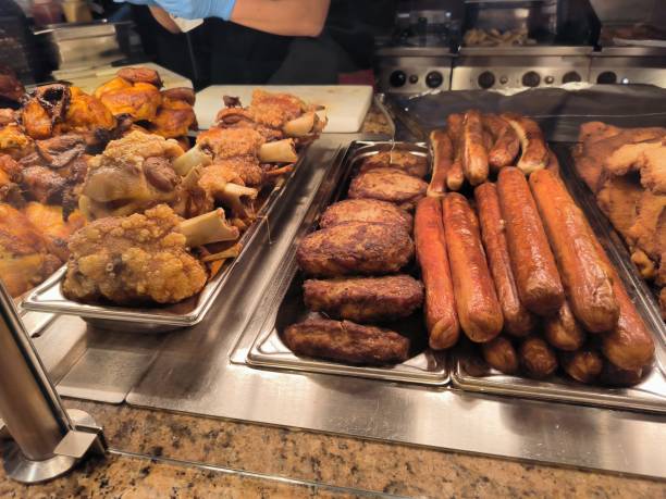 istock Meat Feast: Savory Delights in the Display Case 2164771204