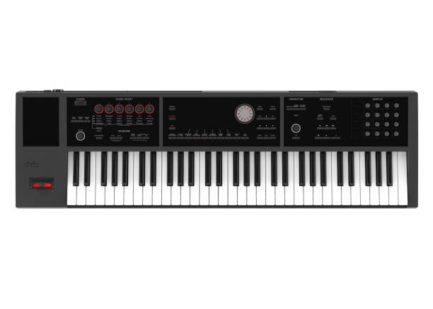 istock Synthesizer Electronic Piano Isolated 2164772426