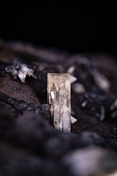 istock Adamite crystal. Specimen from Ojuela Mine, Mapimi, Durango, Mexico 2164773060