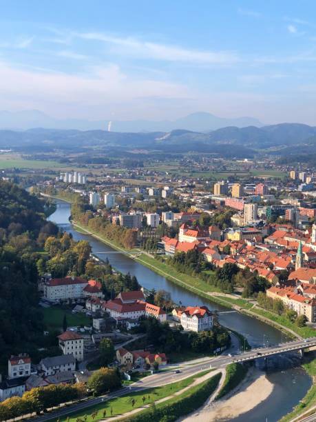 istock The panoramic view city Celje in Slovenia 2164785907