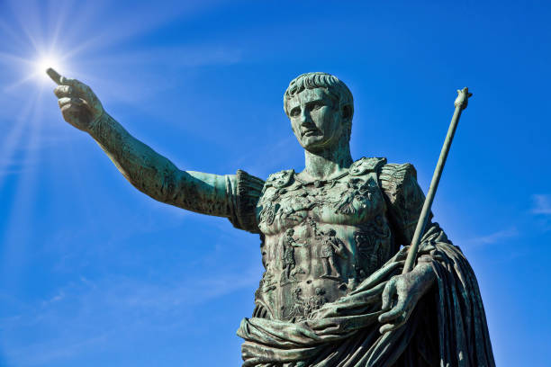 istock Julius Caesar, ancient statue in Rome, Italy. Concept for leadership, personal growth, personal development 2164789301